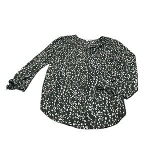 FUN2FUN Olive v-neck blouse